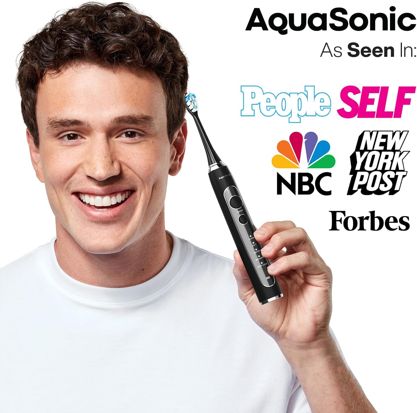 Aquasonic Duo Series PRO – Ultra-Whitening Electric Toothbrush Set – 5 Modes & Smart Timers – Premium Travel Cases & 10 Proflex Brush Heads – ADA Accepted Toothbrushes - Image 6