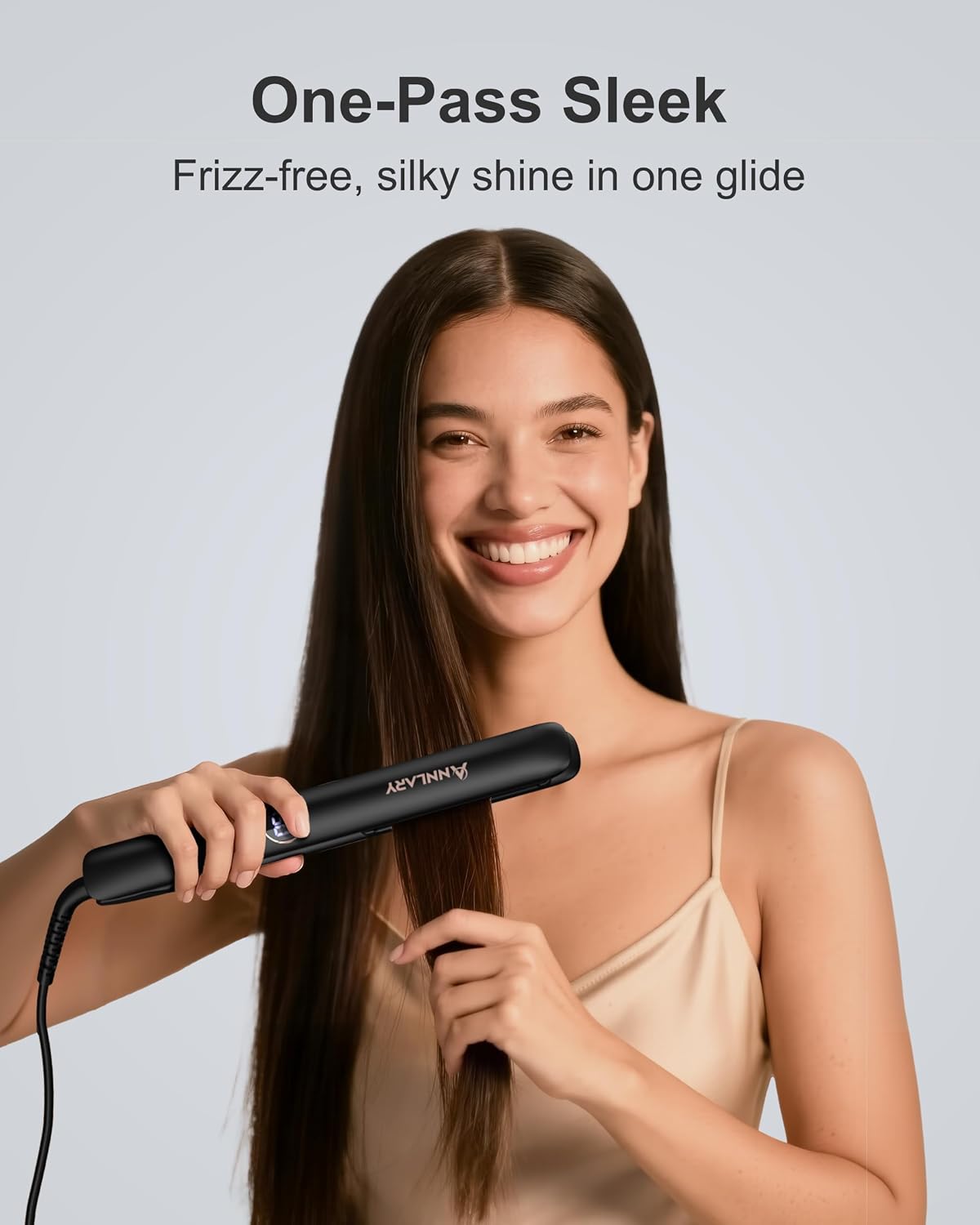 ANNLARY 1 Inch Hair Straightener Flat Iron - Image 3